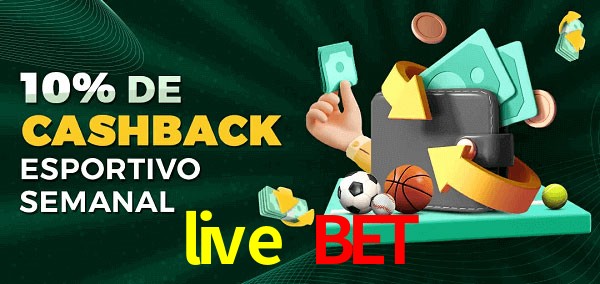 10% de bônus de cashback na live bet